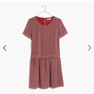 Madewell silk ascot tile scarf dress 2